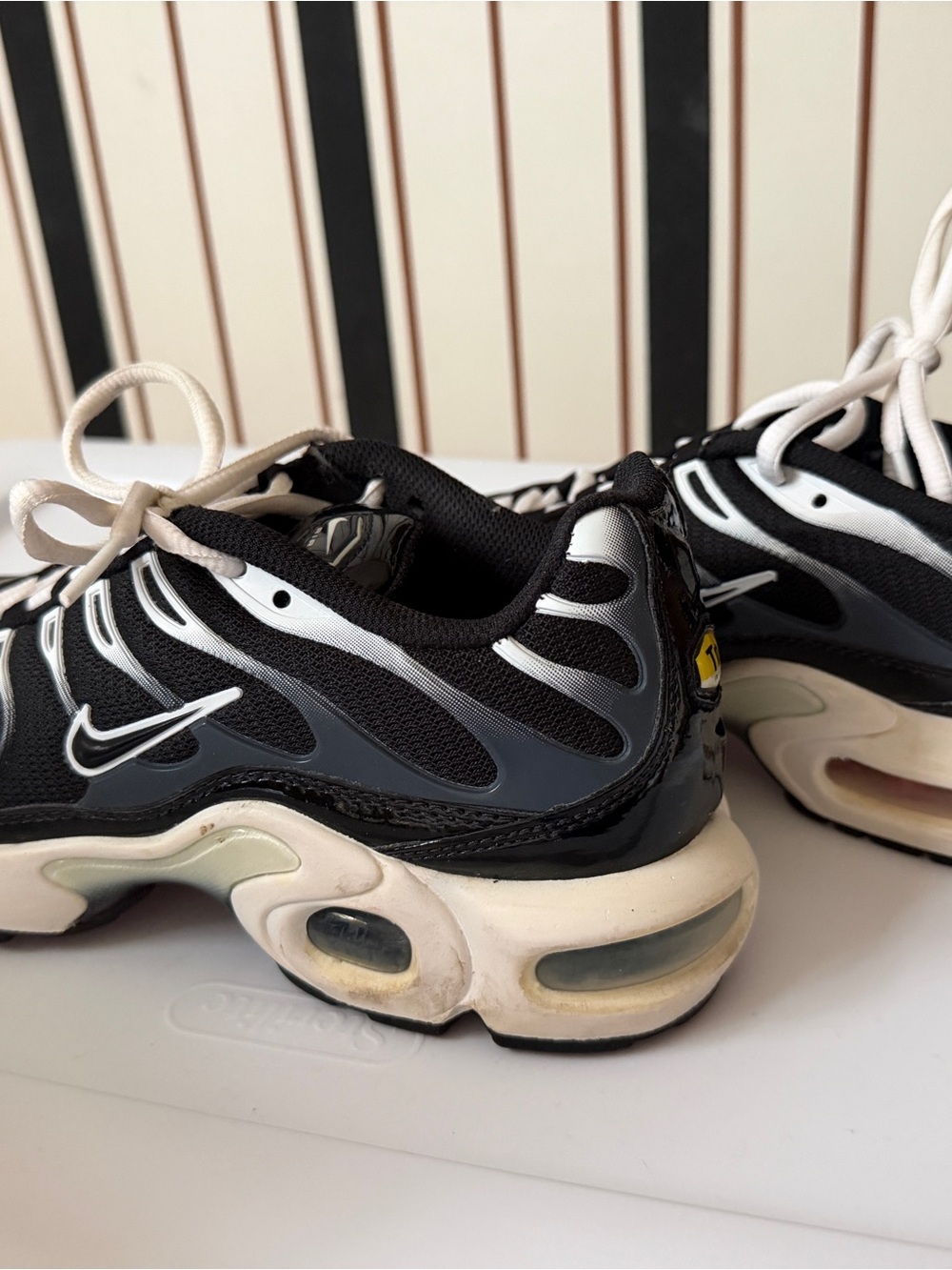 Nike Women’s Black, White & Gray Athletic Sneakers